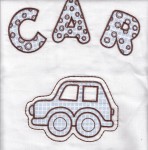 PS 1+1 90x130 40x60 Výš. blue modrá A car