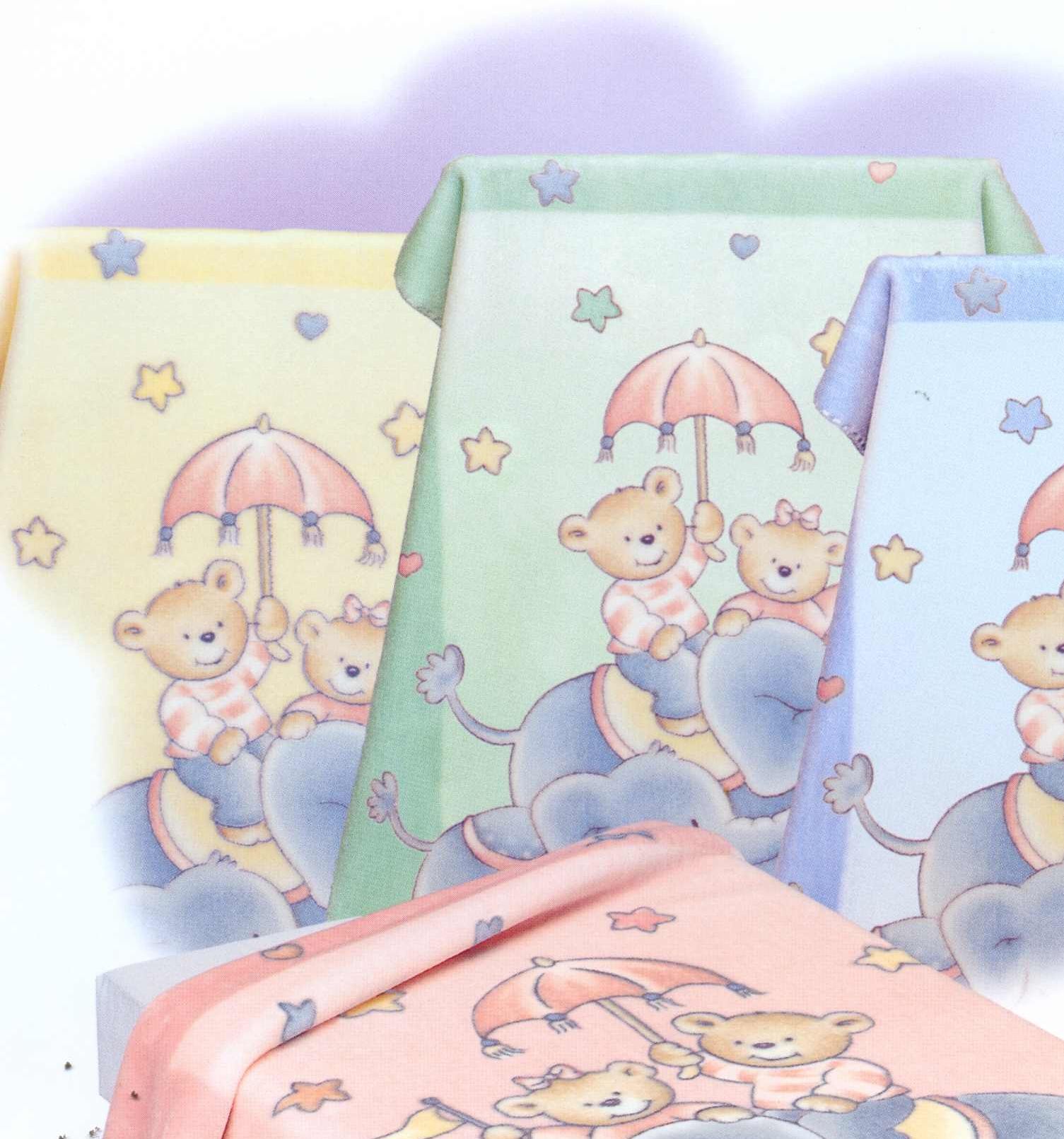 622 100x120 green zelená deka