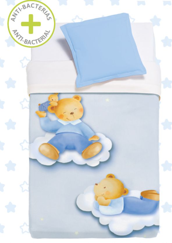 Baby Oceanis 327 c8 110x140 blue modrá deka