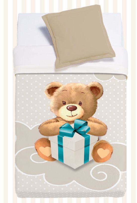 Baby VIP 508 c07 110x140 beige béžová deka