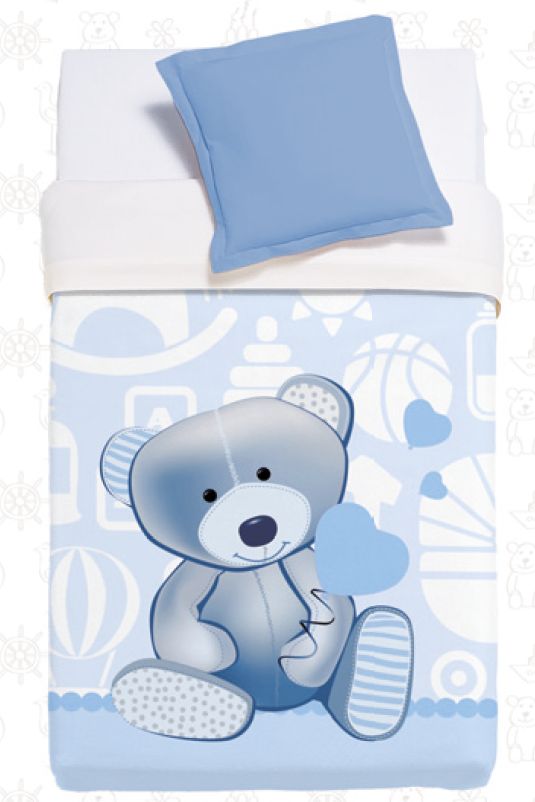 Baby VIP 510 c08 110x140 blue modrá deka