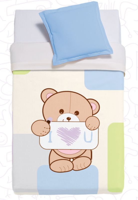 Baby VIP 505 c15 110x140 green zelená deka