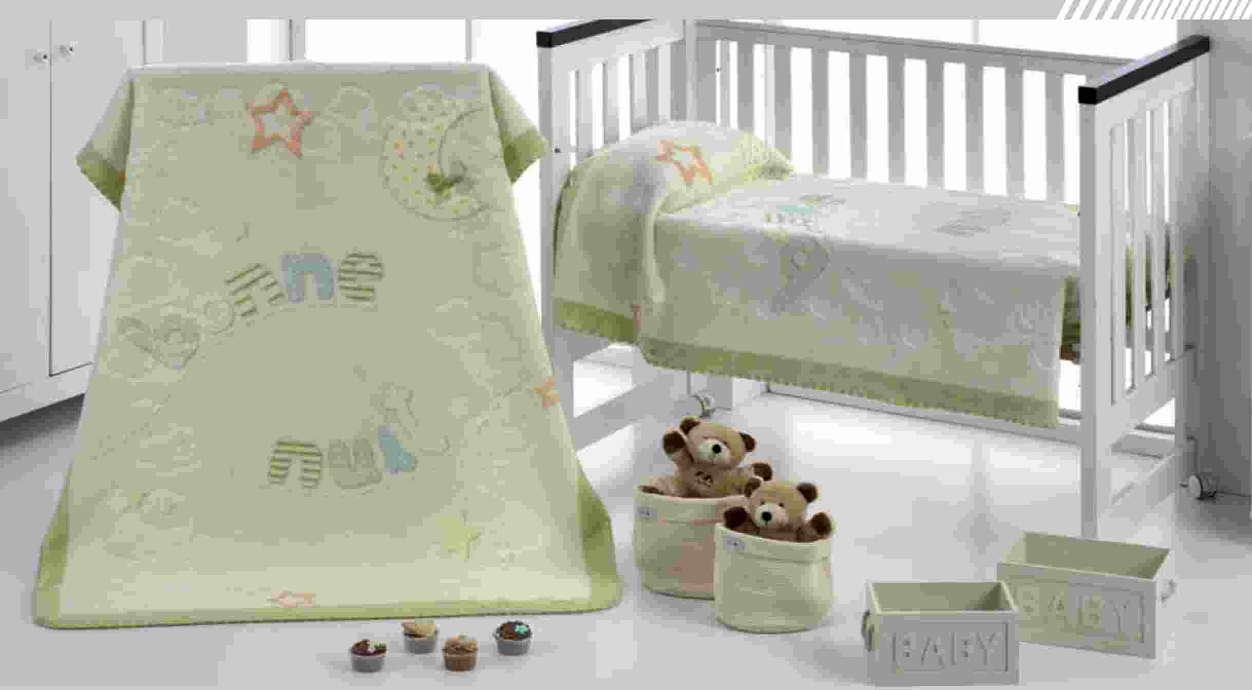 043 Luxury Plus 80x110 08 green zelená deka