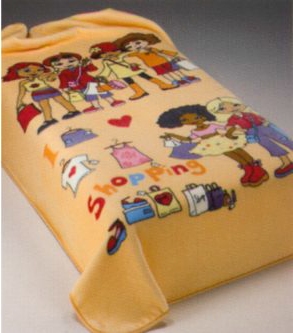 210 160x220 orange oranžová deka