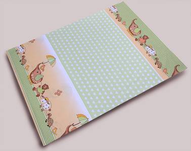 PS 3D 100x135 40x60 180x30 BA potlač green zelen K sloník