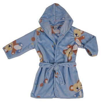 909 župan Velúr 6-12 mes blue modrá