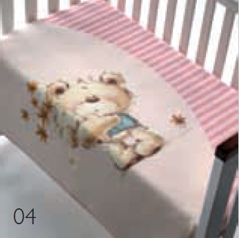 011 Piccola 80x110 04 pink ružová deka