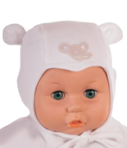 Čiapka Cr-Cz503 viazanie Myška white biela 36 38 40 42 44