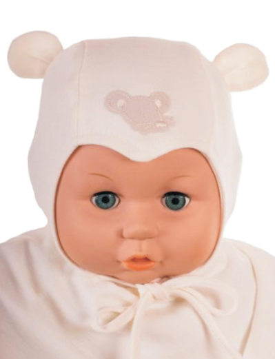 Čiapka Cr-Cz503 viazanie Myška beige béžová 36 38 40 42 44