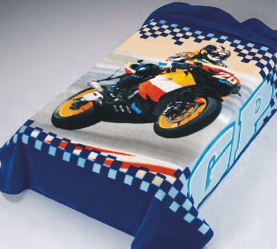 222 160x220 blue modrá deka