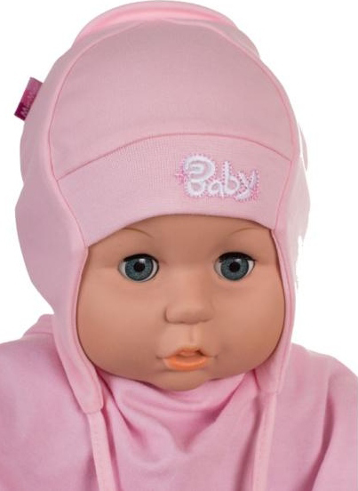 Čiapka Cr-Cz516 viazanie Monika pink ružová 36 38 40 42 44