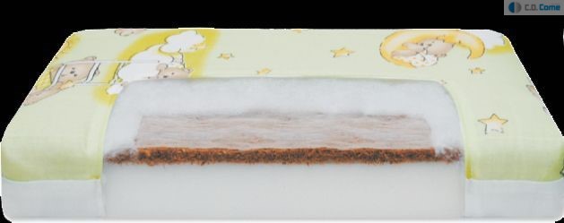 Matrac Molitanko Top 120x60x6,5 kokos Jacus obal potlač detský v