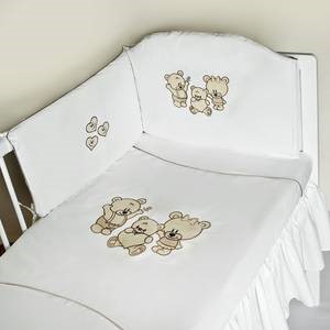 PS 3D 100x135 40x60 180x40 Výš. ecru maslová K macko srdiečko