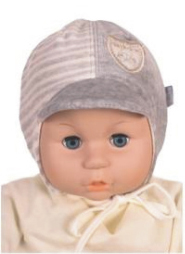 Čiapka WJ-Cz016 viazanie Club grey šedá 36 38 40 42 44