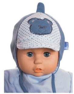 Čiapka WJ-Cz027b viazanie Edko blue modrá 36 38 40 42 44