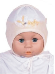 Čiapka WJ-Cz121 viazanie Milka beige béžová 36 38 40 42 44