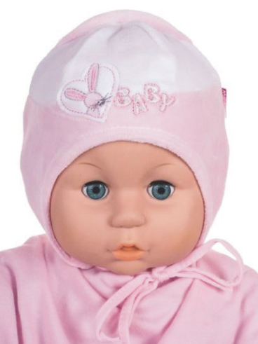 Čiapka WJ-Cz121 viazanie Milka pink ružová 36 38 40 42 44