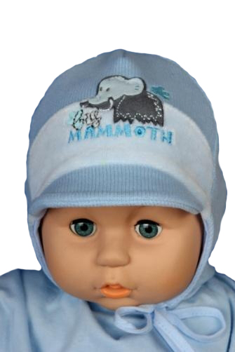 Čiapka WJ-Cz117 viazanie Sloník blue modrá  38 40 42 44 46