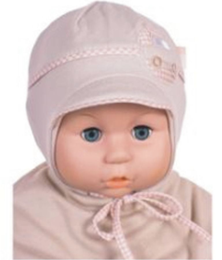 Čiapka WJ-Cz115 viazanie Auto beige béžová  36 38 40 42 44