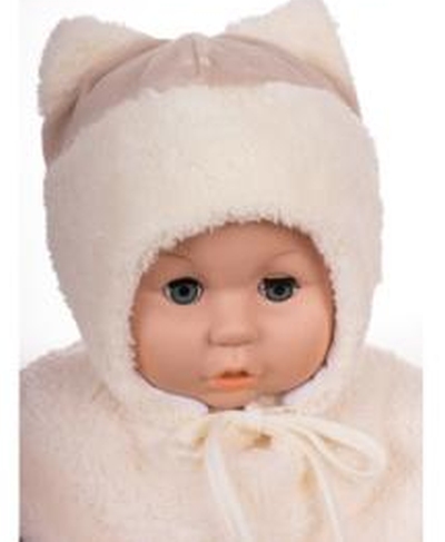 Čiapka Z-Cz066 viazanie Rys beige béžová 36 38 40 42 44 46