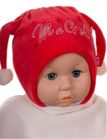 Čiapka Z-Cz064 viazanie Dak red červená 36 38 40 42 46