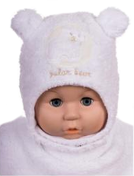 Čiapka Z-Cz057 viazanie Bobík white biela 38 40 42 44 46