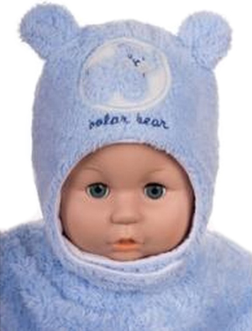 Čiapka Z-Cz057 viazanie Bobík blue modrá 38 40 42 46