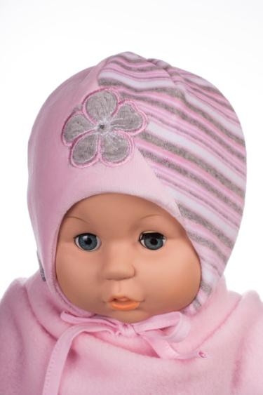 Čiapka Z-Cz047 viazanie Teka pink ružová 36 38 40 42 44 46