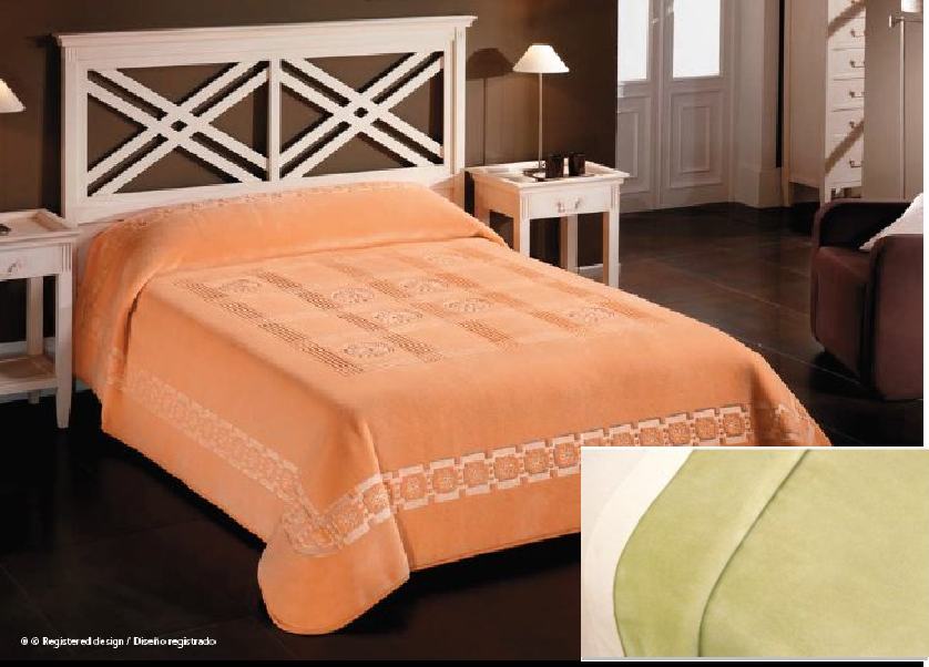 5190 220x240 34 green zelená deka