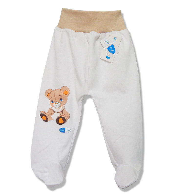 Polodupačky HX potlač white biela 68