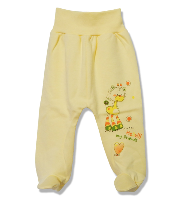 Polodupačky HX potlač yellow žltá 74