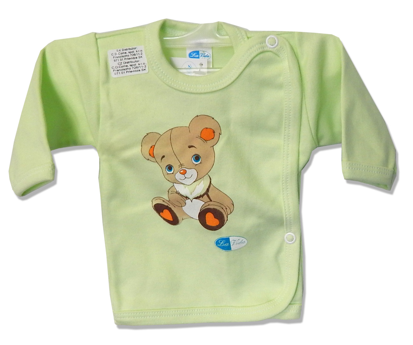 Košielka HX potlač green zelená 74