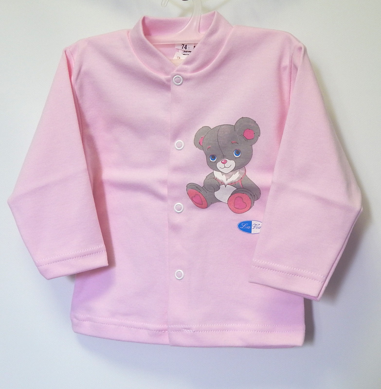 Kabátik HX potlač white biela 56