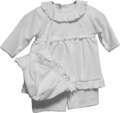 Komplet 3 dielny RB 764 white biela 56 62 68 74