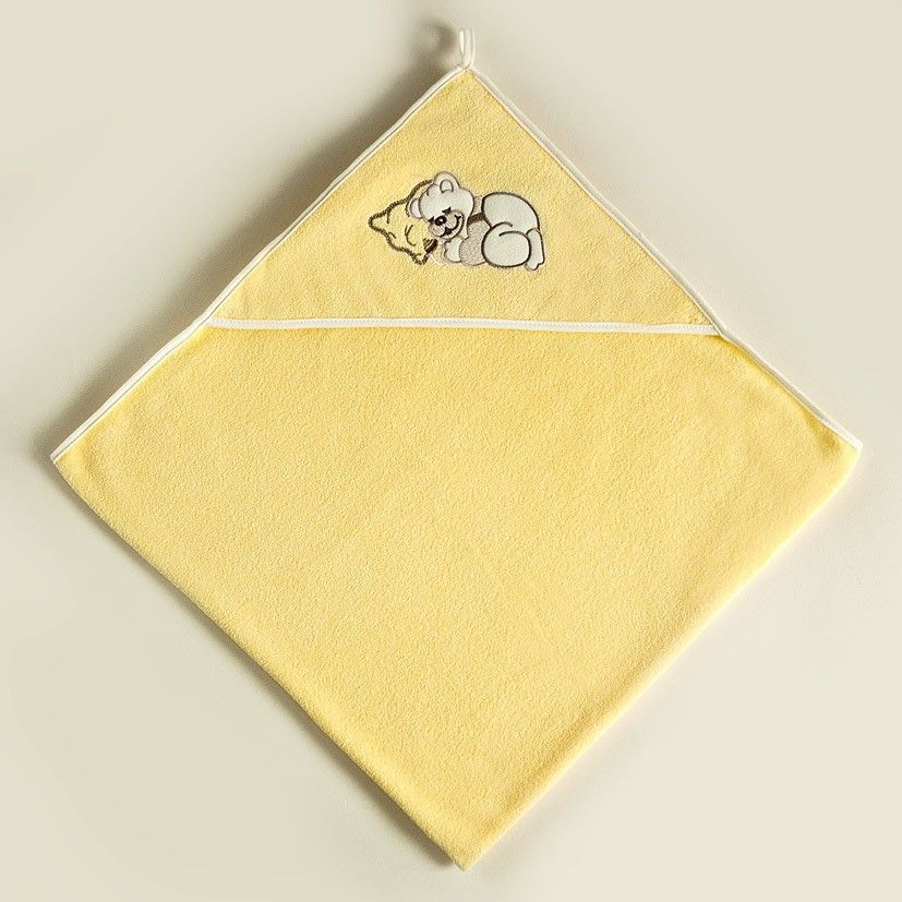 600 triangolo yellow žltá osuška 100x90 cm towel 318