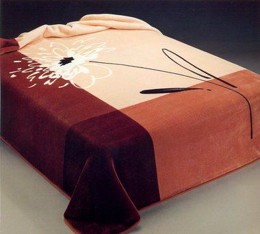 191 220x240 burgundy bordová deka