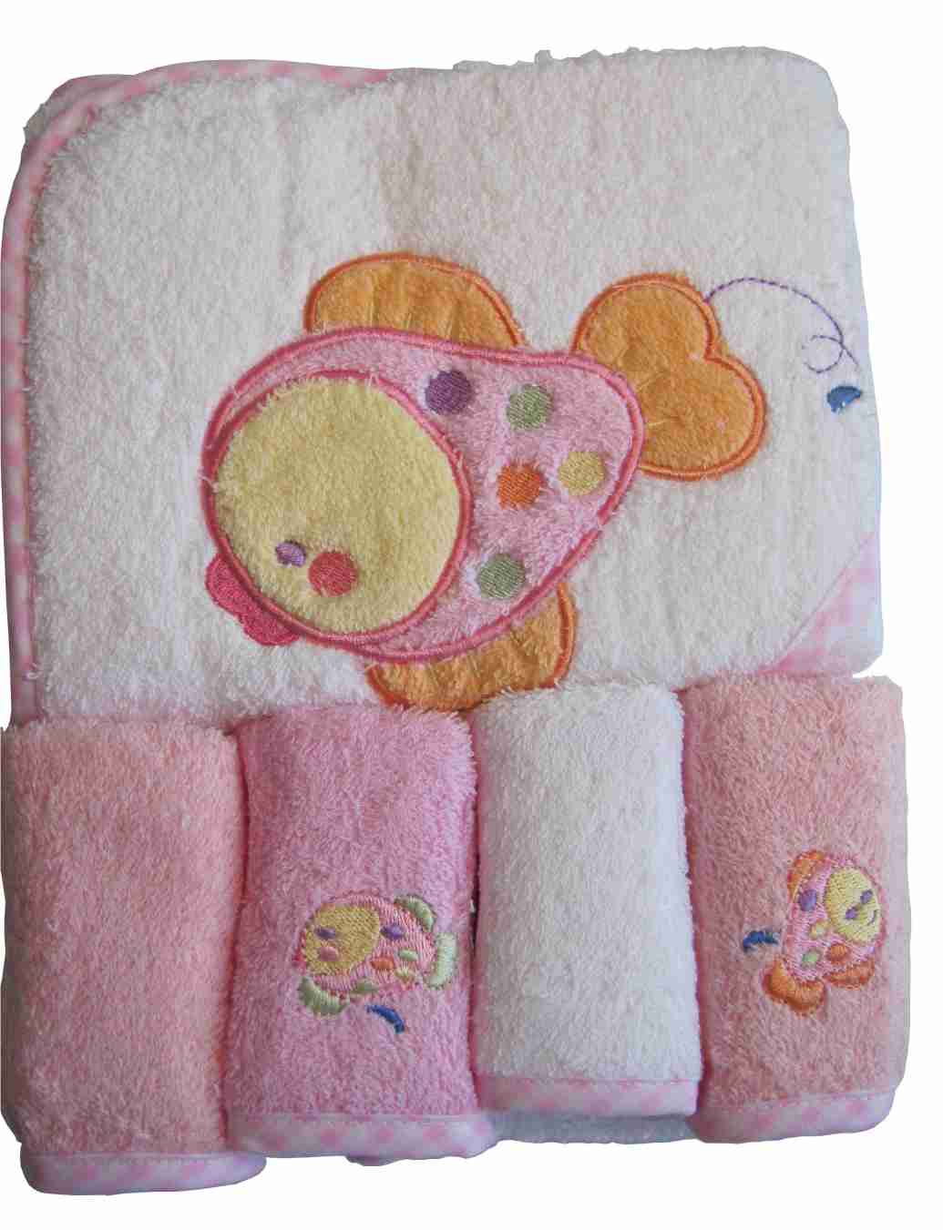 600 triangolo pink ružová osuška 80x80 cm 4x žinka  Froté