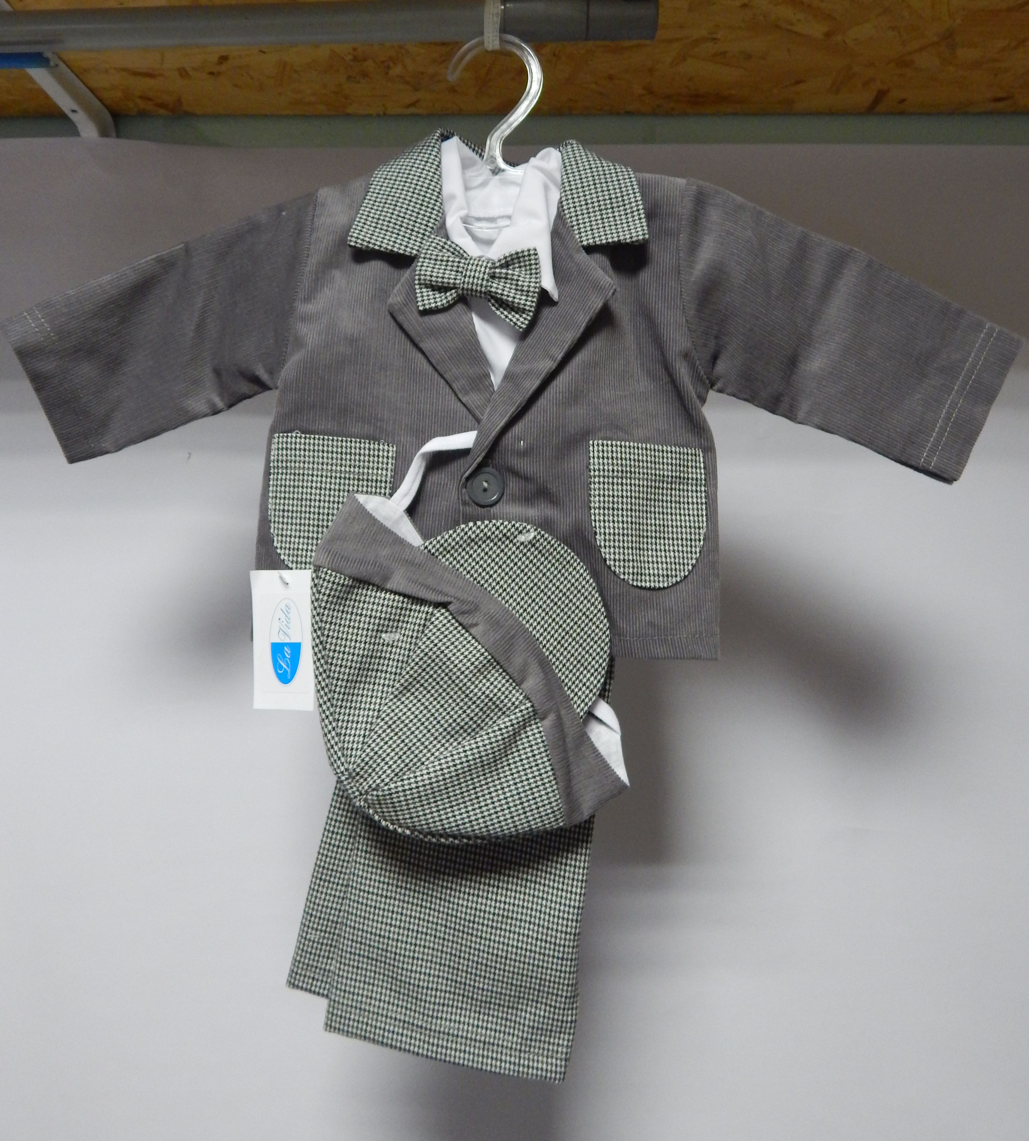 Komplet 5 dielny RB 169 grey šedá pepito Simon 56