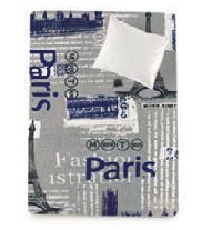 9344 París 220x240 004 blue modrá deka