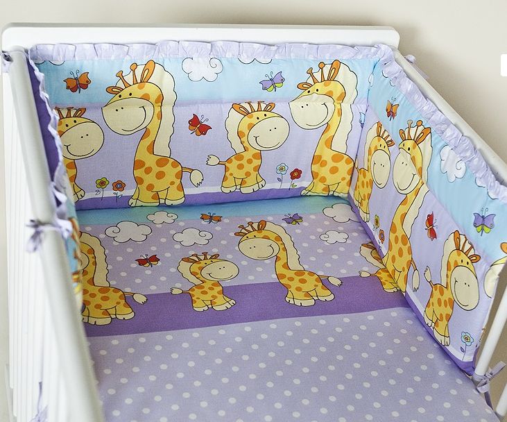 PS 5D 90x130 40x60 180x30 BA potlač lillac fialová K žirafa