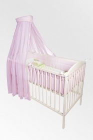 Baldachýn 450x150 záclonovina pink ružová