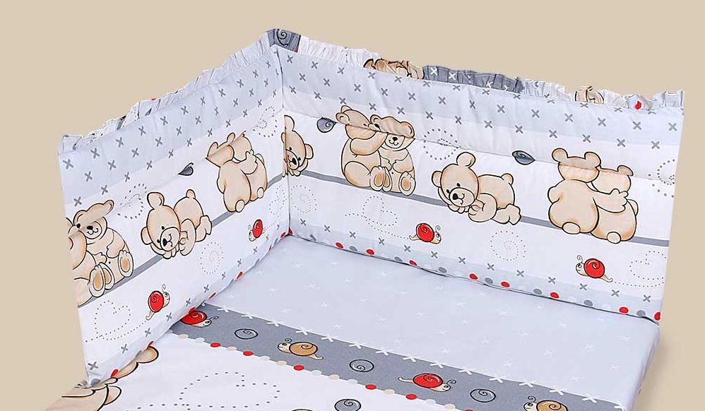 Ochranné hniezdo 160x30 BA potlač grey šedá dvaja mackovia