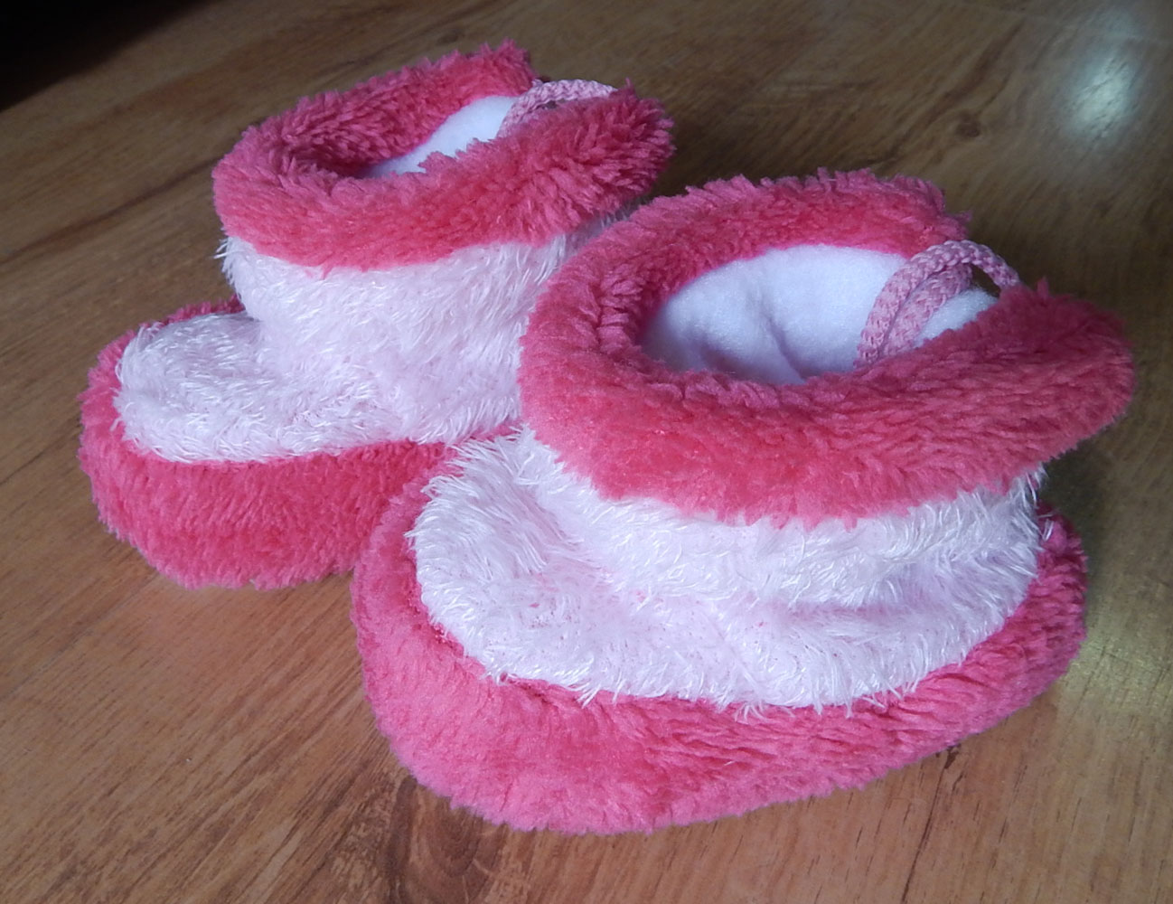 Topánky mikroplyš B3 dvojfarebné pink ružová