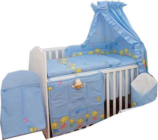 PS 1+1 90x130 40x60 BA potlač blue modrá g sloník 014