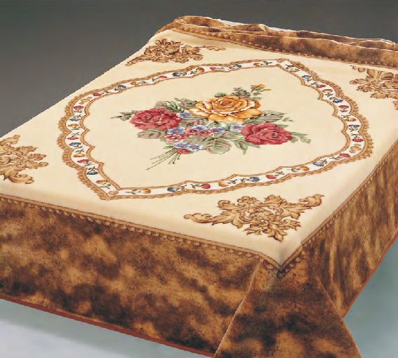 125 160x220 brown hnedá deka