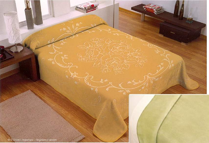 5148 160x240 34 green zelená deka