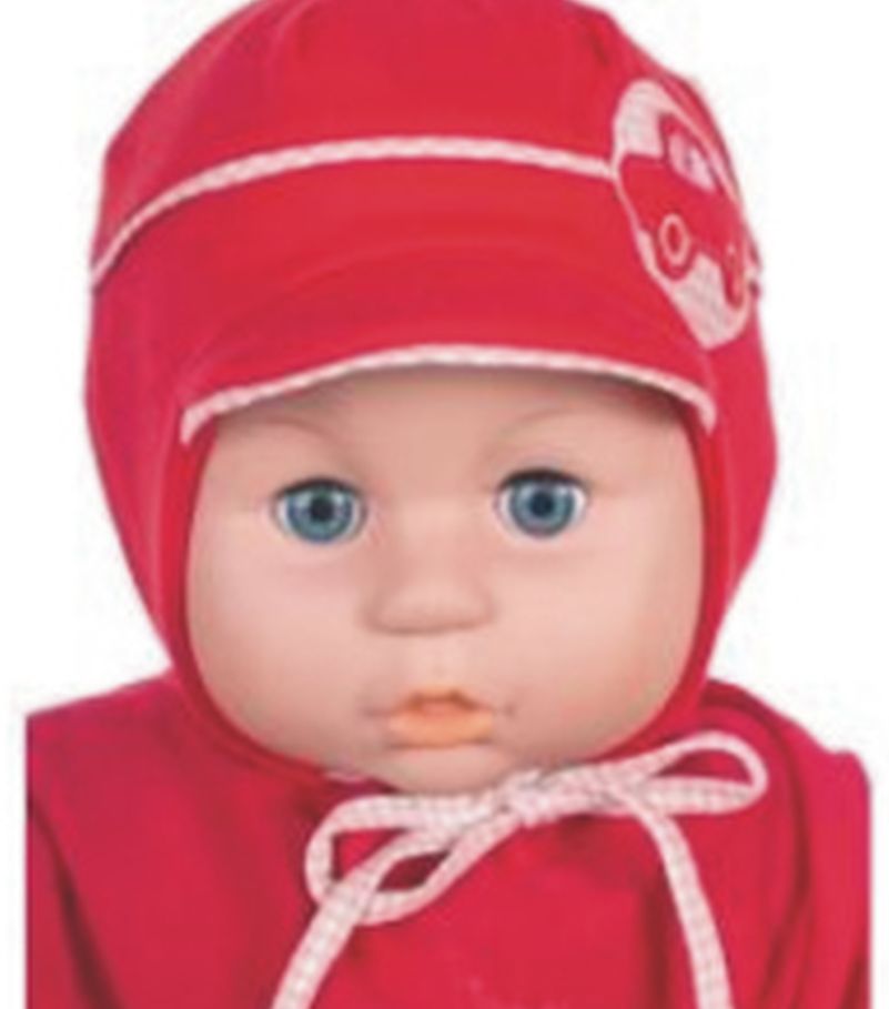 Čiapka WJ-Cz115 viazanie Auto red červená 36 38 40 42 44