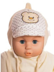 Čiapka WJ-Cz027b viazanie Edko ecru maslová 36 38 40 42 44