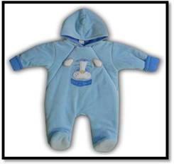 Overal zimný MG thermo miko blue modrá 68