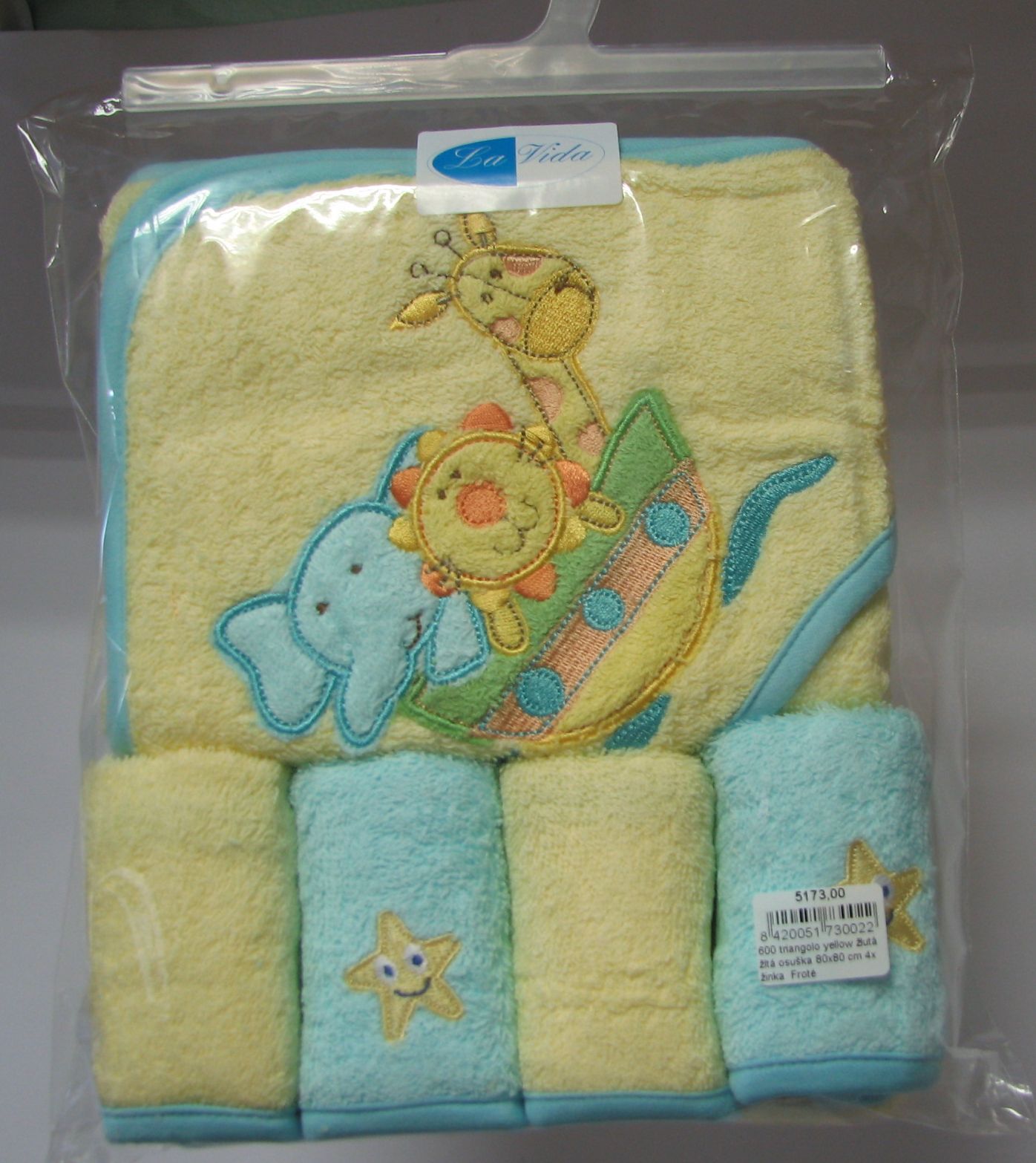 600 triangolo beige béžová osuška 80x80 cm 4x žinka  Froté